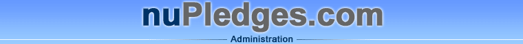 nuPledges - Administration